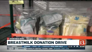 Breast milk donation drive