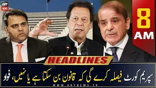 ARY News | Prime Time Headlines | 8 AM | 9th April 2023