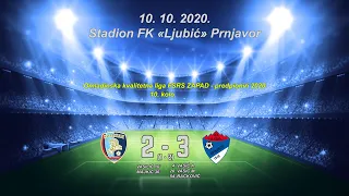 OFK Spartak 2013 - FK Ljubić  2-3 10.10.2020 - predpioniri 2008/09