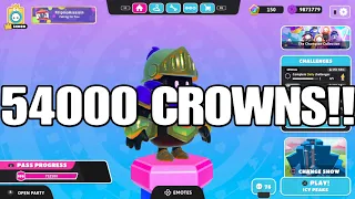 I HIT 54000 CROWNS IN FALL GUYS