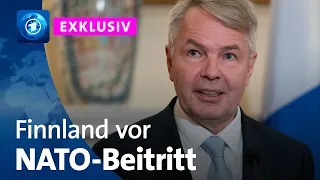 Exklusiv-Interview mit Finnlands Außenminister Haavisto zum NATO-Beitritt