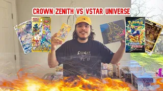 Crown Zenith VS Vstar Universe! Which set has the better pulls?