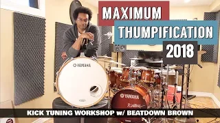 TUNE YOUR BASS DRUM QUICK & EASY! - Kick Tuning Workshop