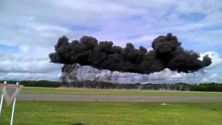 Jet bombs runway