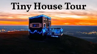 Low Cost Tiny House with an Amazing View Full Tour!