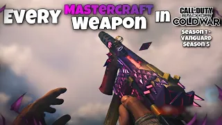 Every Mastercraft Weapon Inspection - Cold War/Warzone (Season 1 - Vanguard Season 5)