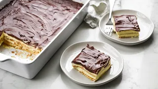 No-Bake Chocolate Eclair Cake Recipe