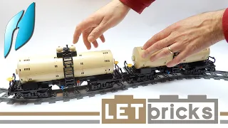 New Arrival from Letbricks - MOC-81220 Tank wagon – 4-axles (Unboxing and Review)