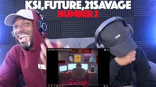 KSI ft. Future & 21 Savage - Number 2 FIRST REACTION/REVIEW