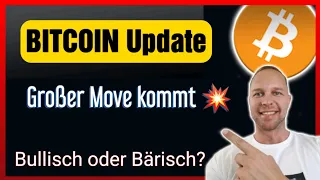 BITCOIN Update 💥 Großer Move kommt - Kypto News