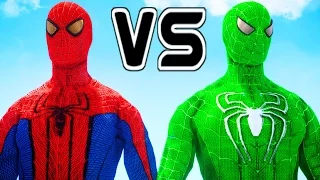 THE AMAZING SPIDER-MAN VS GREEN SPIDERMAN