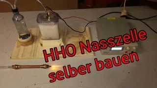 DIY HHO Nasszelle selber bauen | Wasserstoffzelle tunen | Subtitled