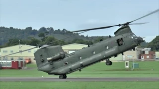 RAF Chinook HC4 - "Not just a Helicopter!" - Dunsfold 2015