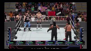 WWE Survivor Series 8 Man Tag Teams Elimination Match