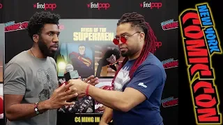 Reign of the Supermen : Martian Manhunter Voice Actor Nyambi Nyambi