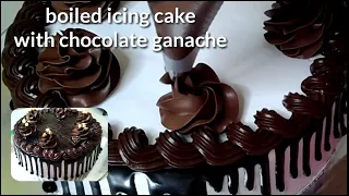 Chocolate ganache recipe || ibat-ibang consistency sa isang cake || super useful sa cake decorating