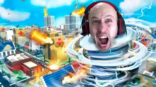 הפכתי לטורנדו הכי גדול וקטלני ברובלוקס ! | Mega Tornado Simulator 🌪️