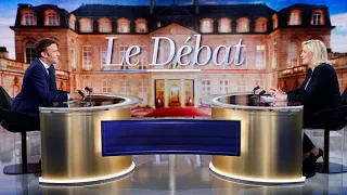 Ce qu'il faut retenir du débat télévisé Macron-Le Pen