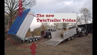 Twin Trailer Battle!! - New TwinTrailer Tridax VS "old one" | Baumpflege Mertens