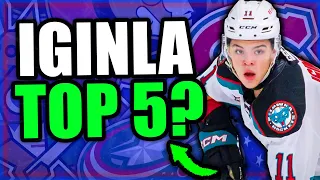 TIJ IGINLA IS SKYROCKETING UP THE 2024 NHL DRAFT…