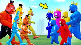 TOY ANIMATRONICS PODEM VENCER TODOS AZUL BABÃO no gta 5? | GTA V ANIMATRONICS