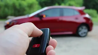 How to remote start a Toyota Corolla Hatchback