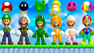 All New Luigi Power-Ups in New Super Mario Bros. Wii