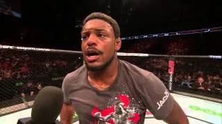 Fight Night London: Michael Johnson Octagon Interview