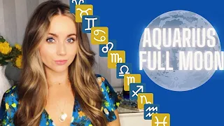 Aquarius Full Moon ~ Expect the Unexpected ~ Predictions for ALL SIGNS