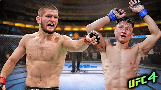 Khabib Nurmagomedov vs. 최두호 | South Korean MMA (EA sports UFC 4)