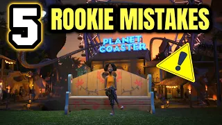 5 MISTAKES to AVOID when going for REALISM on PLANET COASTER!