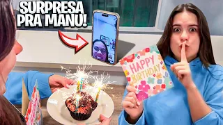 FIZEMOS UMA SURPRESA DE ANIVERSÁRIO PRA MANU EM LONDRES!