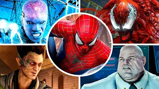 The Amazing Spider-Man 2 - All Boss Fights & Ending with Cutscenes (Gameplay in 4K ULTRA HD)