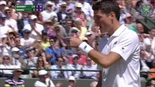 2016, Day 9 Highlights, Milos Raonic vs Sam Querrey