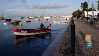 Algarve Olhão fish and fruits market HD