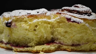 Дрожжевой Пирог со Смородиновым Вареньем | Просто, Быстро, Вкусно | Yeast Cake
