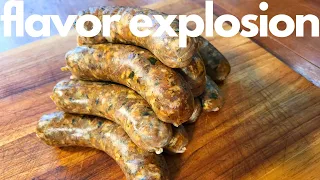 Jamaican Jerk Chicken Sausage | Gourmet Woodsman