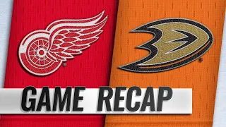 Terry's shootout goal leads Ducks past Red Wings, 3-2