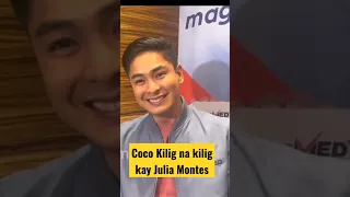 Coco Kilig na kilig kay Julia Montes #trending #viralshort #viral #cocomartin #juliamontes