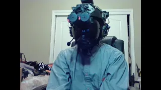 MSA Millennium Gas Mask Airsoft set up