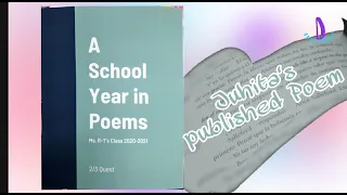 Juhita class's poetry book | A school year in Poems