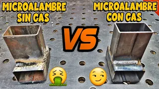 ✅ Micro Alambre Con Gas VS Micro Alambre Sin Gas ❌ - JJ HERRERIA Y MÁS