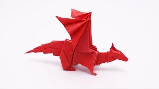 DRAGÓN DE ORIGAMI v2 (Jo Nakashima)