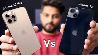 iPhone 13 vs 12 Pro in depth comparison Hindi | Camera | Gaming | battery | Processor | Mohit Balani