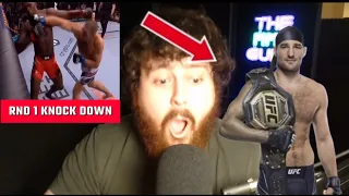 MMA Guru Reacts To Strickland Knocking Down Adesanya