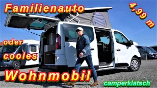 Mooveo Campervan 2 + 3 ❤️ Du hast die Wahl 😍 Campingbus Highlight 2021 Wohnmobil Test Roomtour ❤️