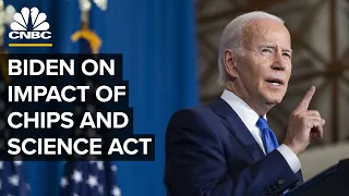 President Biden delivers remarks on impact of CHIPS and Science Act — 11/04/22