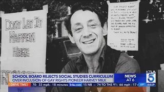 Temecula school board bans curriculum containing gay rights pioneer Harvey Milk