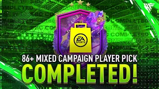 86+ Mixed Campaign Player Pick SBC Completed - Tips & Cheap Method - Fifa 23
