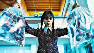 WEDNESDAY ADDAMS - Piranha Pool Scene (NEW 2022) Movie CLIP 4K